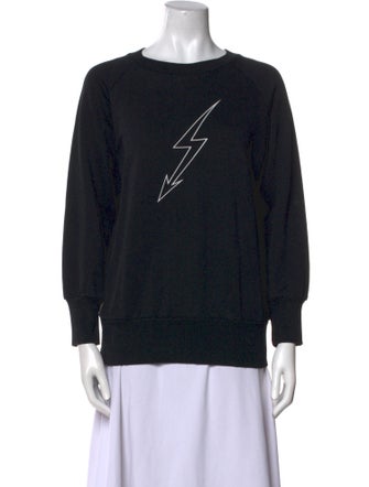 Givenchy Graphic Print Crew Neck Sweatshirt