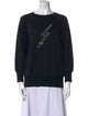 Givenchy Graphic Print Crew Neck Sweatshirt