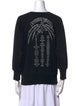 Givenchy Graphic Print Crew Neck Sweatshirt