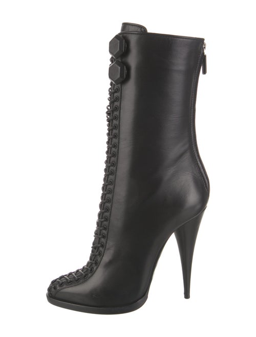 Givenchy Leather Lace-Up Boots