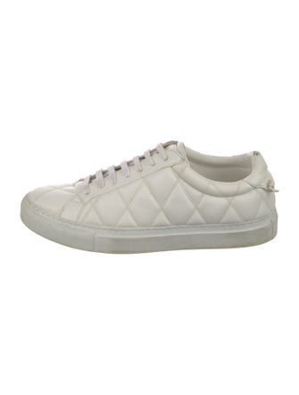 Givenchy Quilted Pattern Leather Sneakers