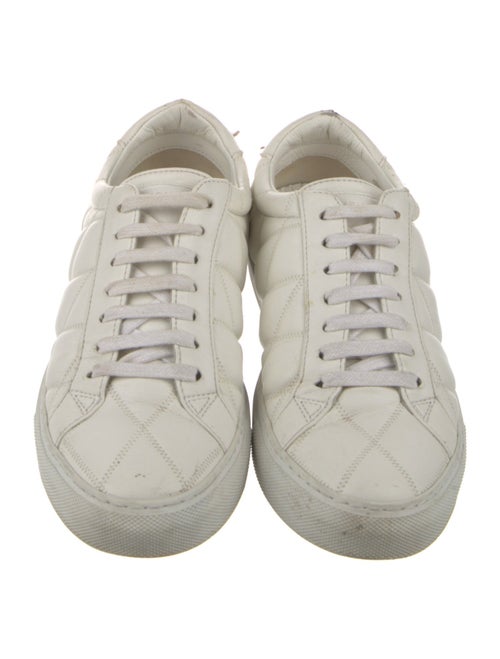 Givenchy Quilted Pattern Leather Sneakers