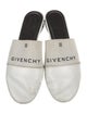 Givenchy Leather Graphic Print Mules
