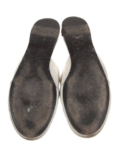 Givenchy Leather Graphic Print Mules