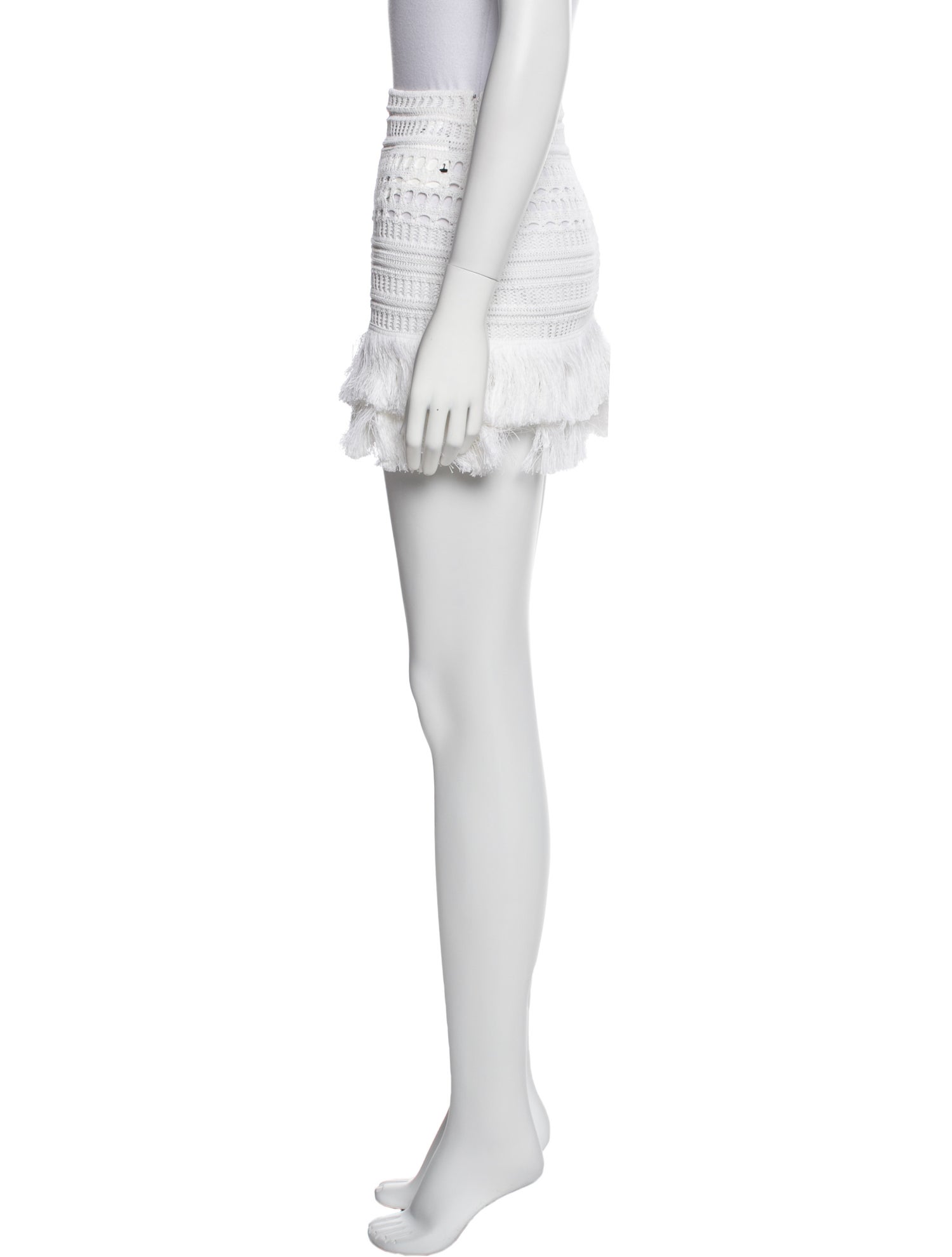 Givenchy Crochet Trim Mini Skirt