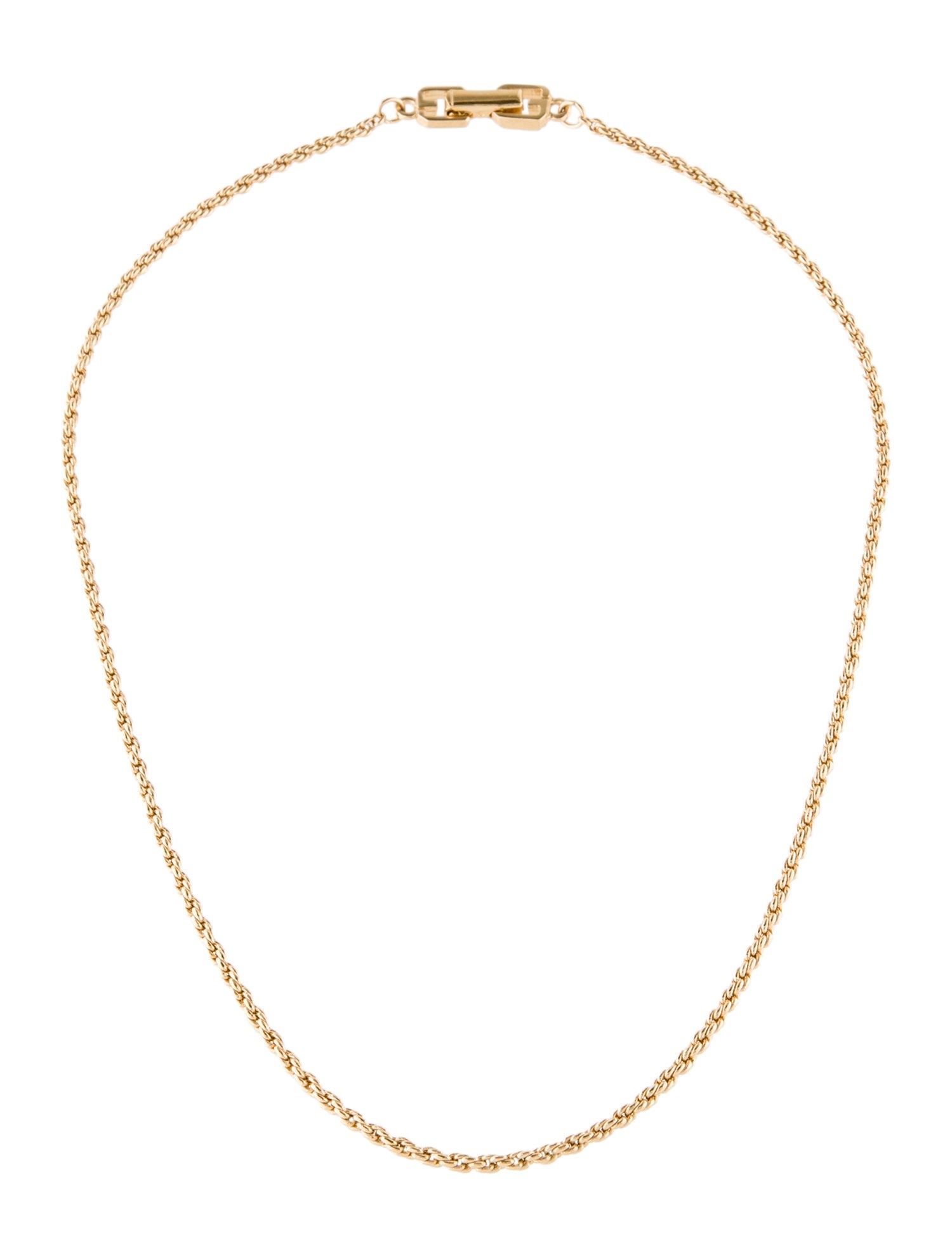 Givenchy Vintage Chain Necklace