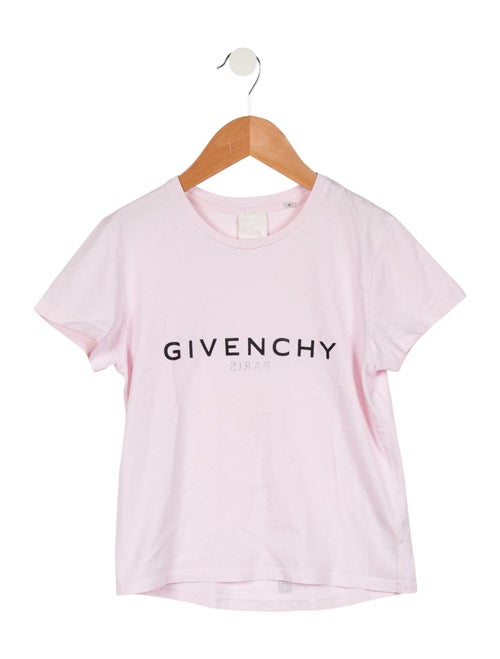 Givenchy Girls' Logo Print Short Sleeve T-Shirt