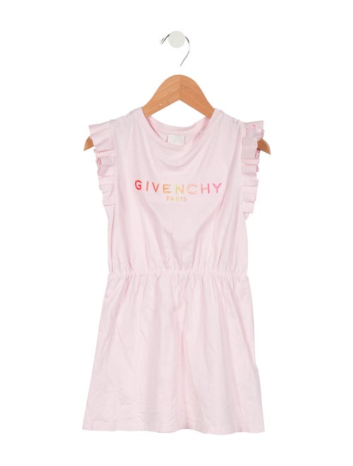 Givenchy Toddler Girls' Logo Print Sleeveless Dress
