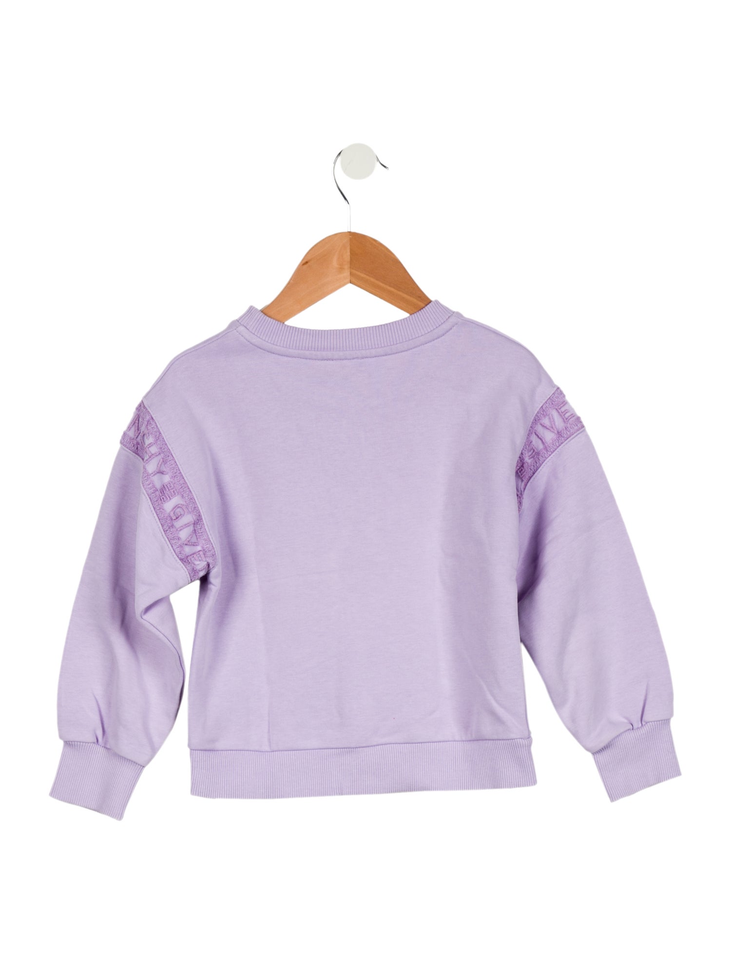 Givenchy Toddler Girls' Logo print Long Sleeve Sweatshirt