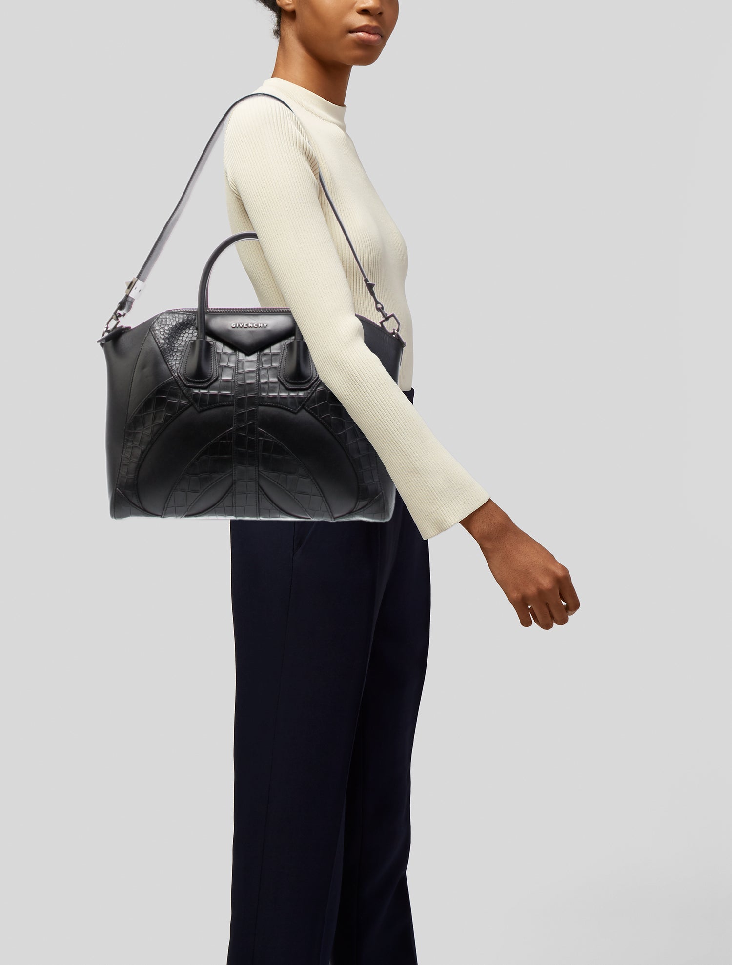 Givenchy Leather Top Handle Bag