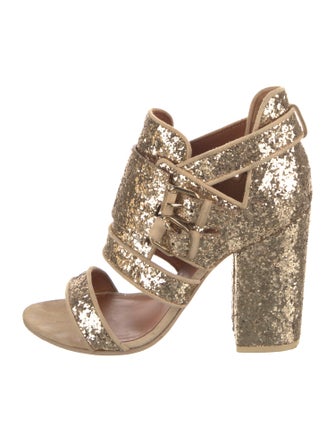 Givenchy Glitter Gladiator Sandals