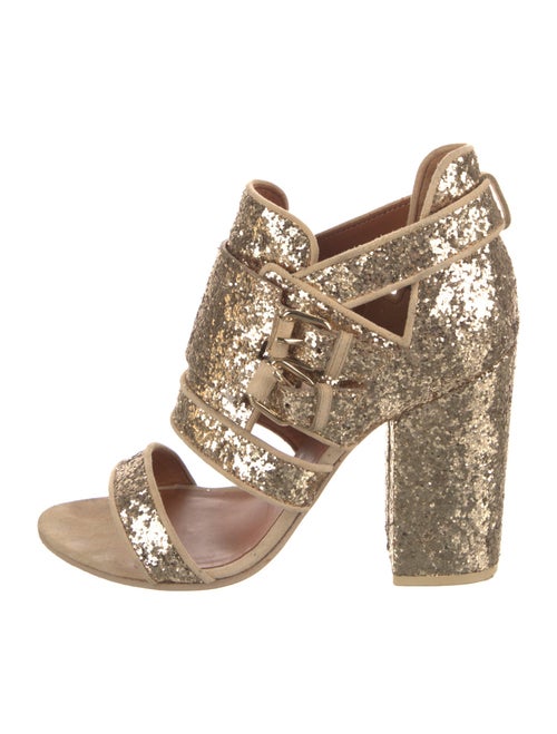 Givenchy Glitter Gladiator Sandals
