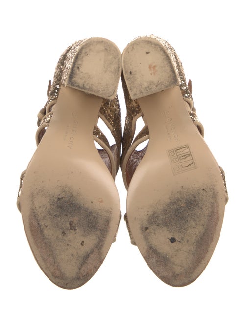 Givenchy Glitter Gladiator Sandals