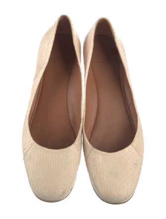 Givenchy Snakeskin Ballet Flats