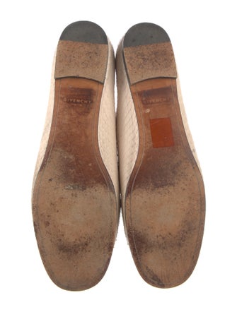 Givenchy Snakeskin Ballet Flats