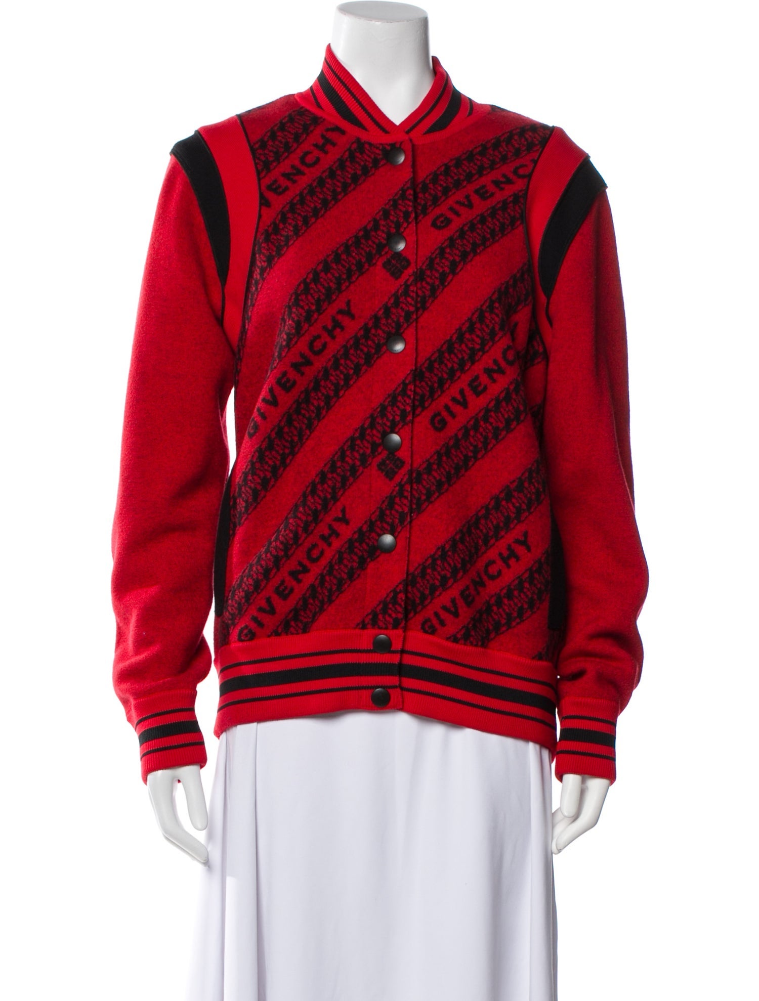 Givenchy Wool Printed Blazer