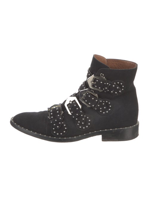 Givenchy Suede Studded Accents Boots