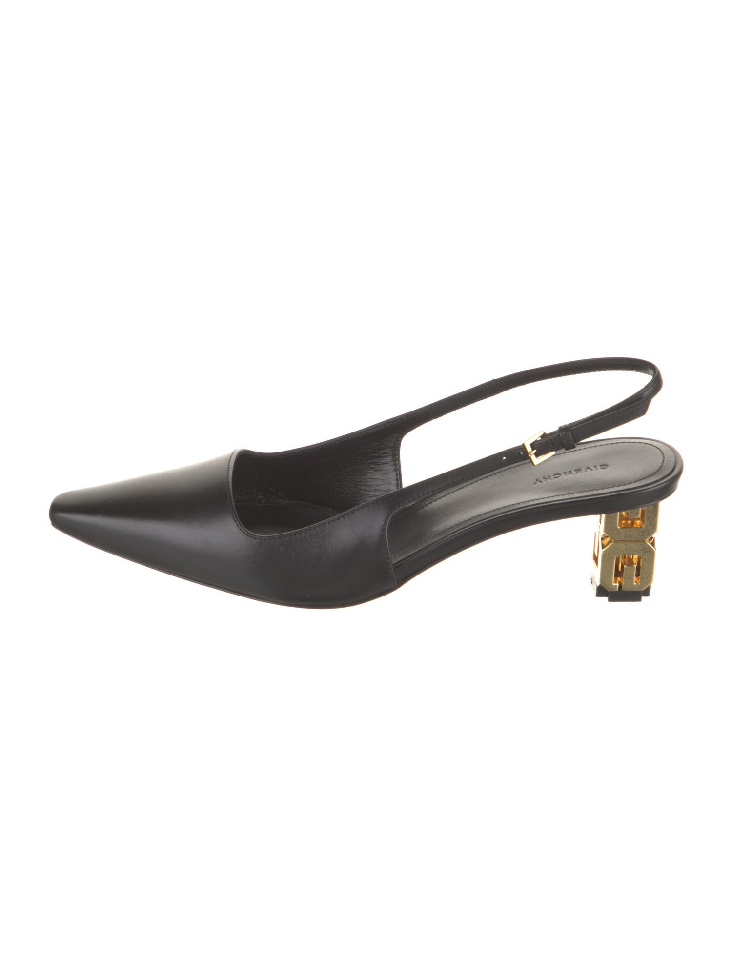 Givenchy Leather Slingback Pumps