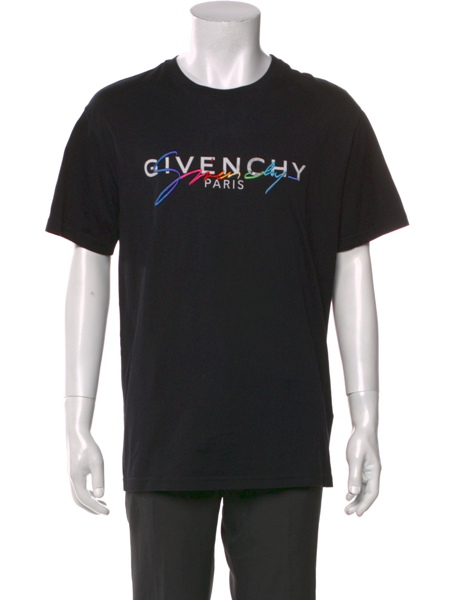 Givenchy Graphic Print Crew Neck T-Shirt