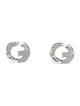 Givenchy G Chain Medium Crystal Earrings