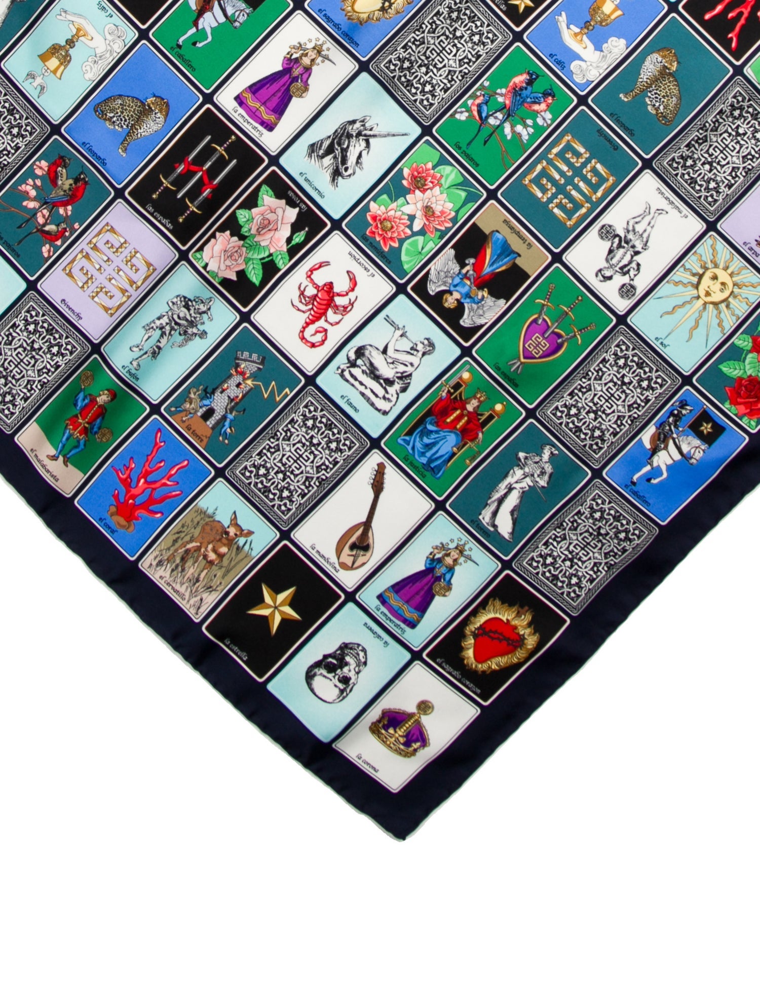 Givenchy Silk Printed Scarf w/ Tags