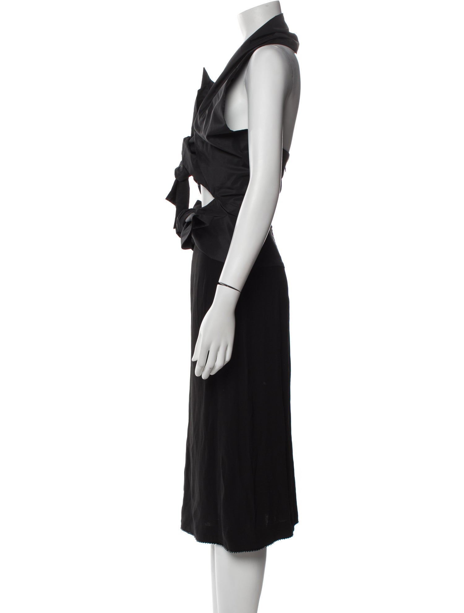Givenchy V-Neck Long Dress w/ Tags