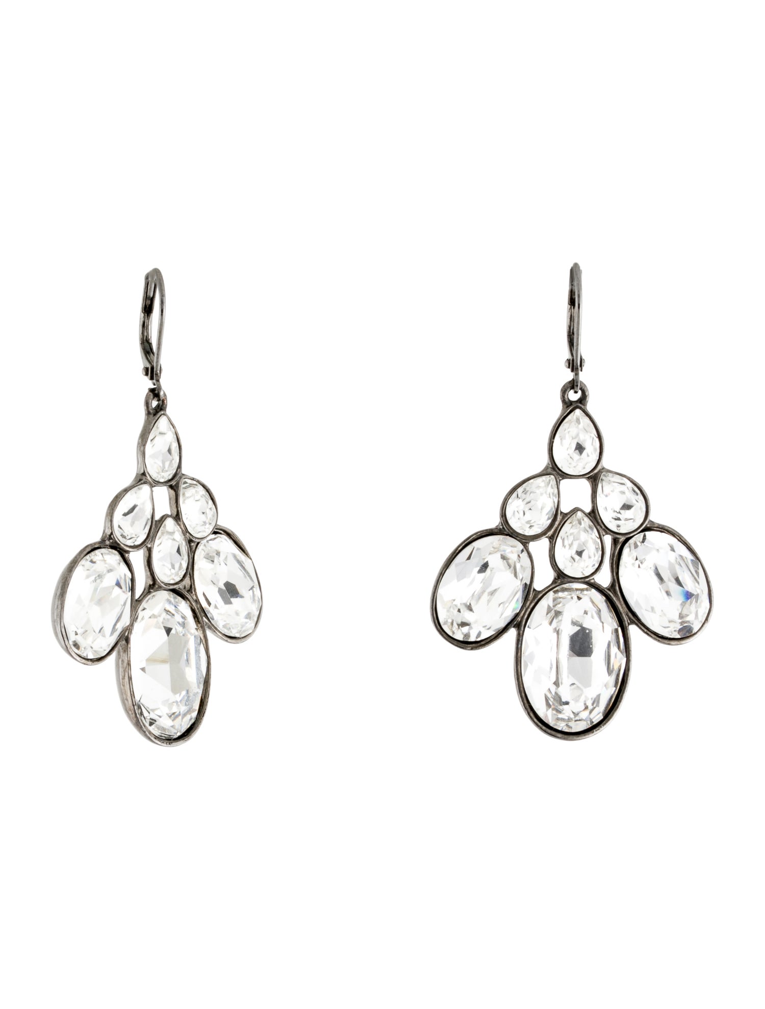 Givenchy Crystal Drop Earrings