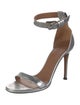 Givenchy Leather Cutout Accent Sandals