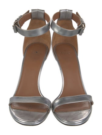 Givenchy Leather Cutout Accent Sandals