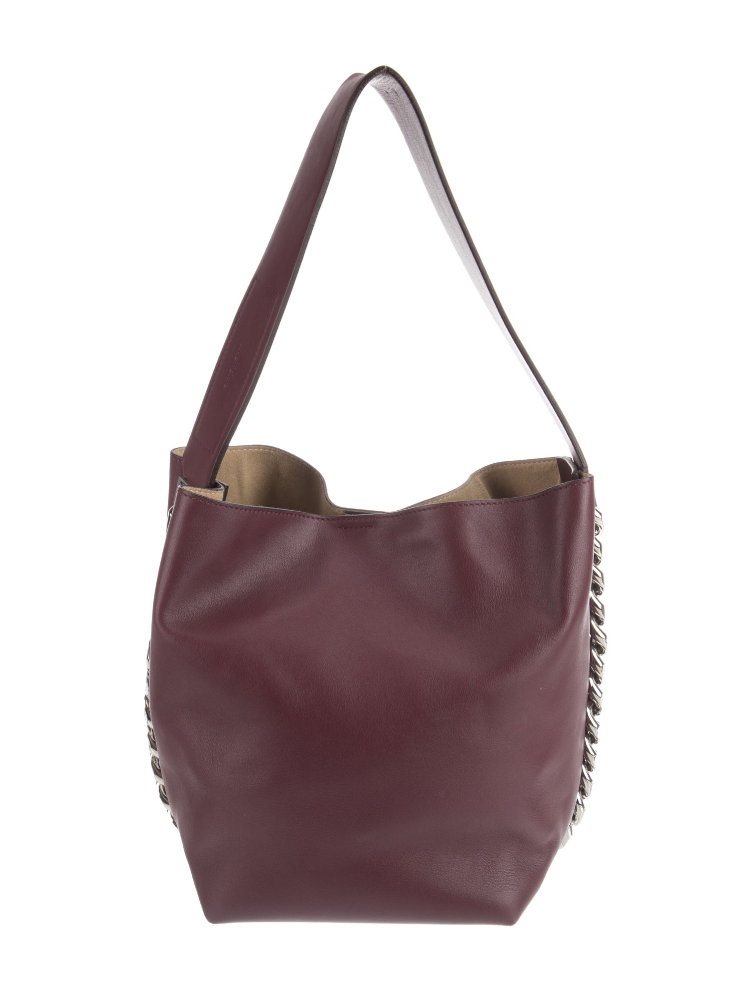 Givenchy Leather Infinity Bucket Bag Leather Medium