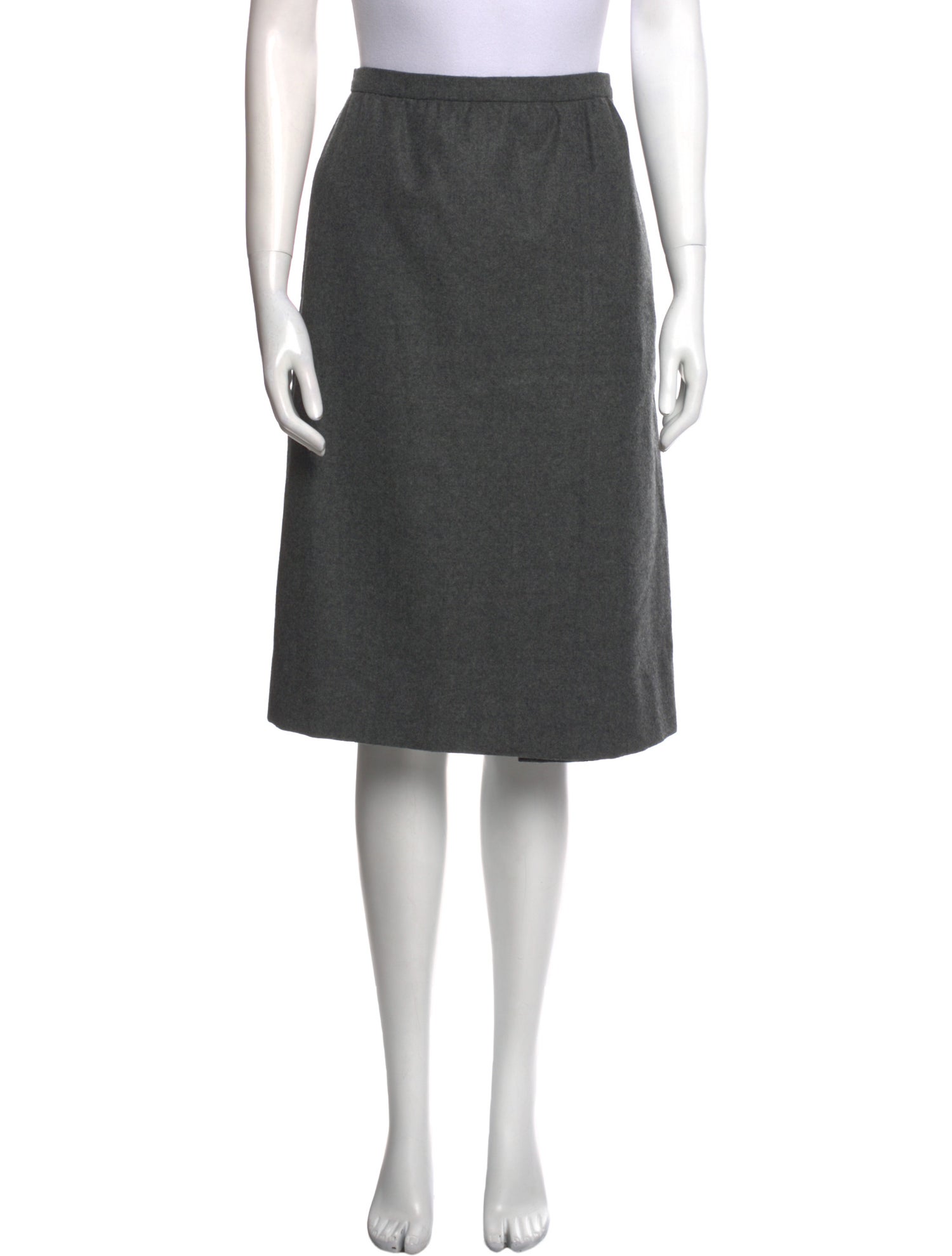 Givenchy Embroidered Accent Knee-Length Skirt