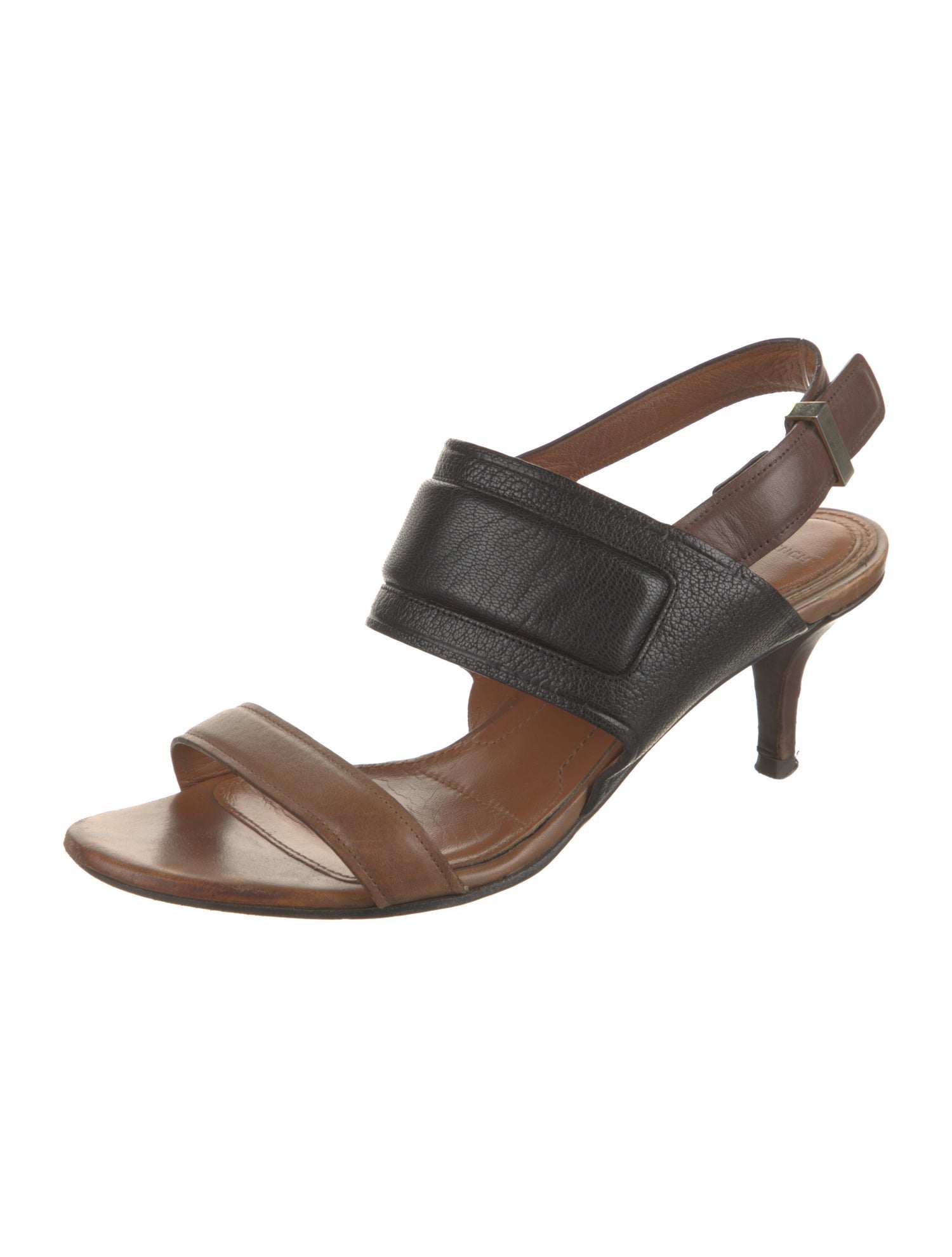 Givenchy Leather Slingback Sandals