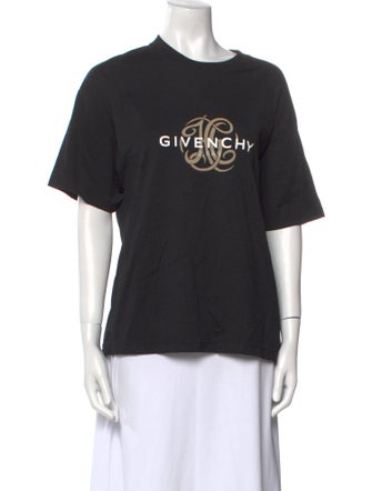 Givenchy Graphic Print Crew Neck T-Shirt