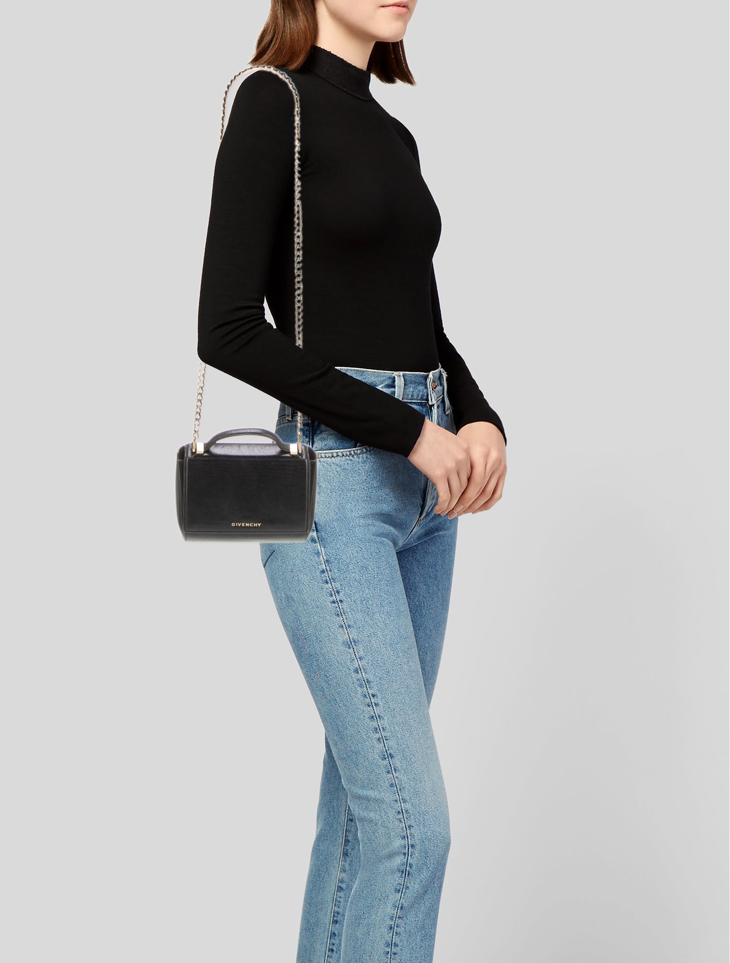 Givenchy Leather Top Handle Bag