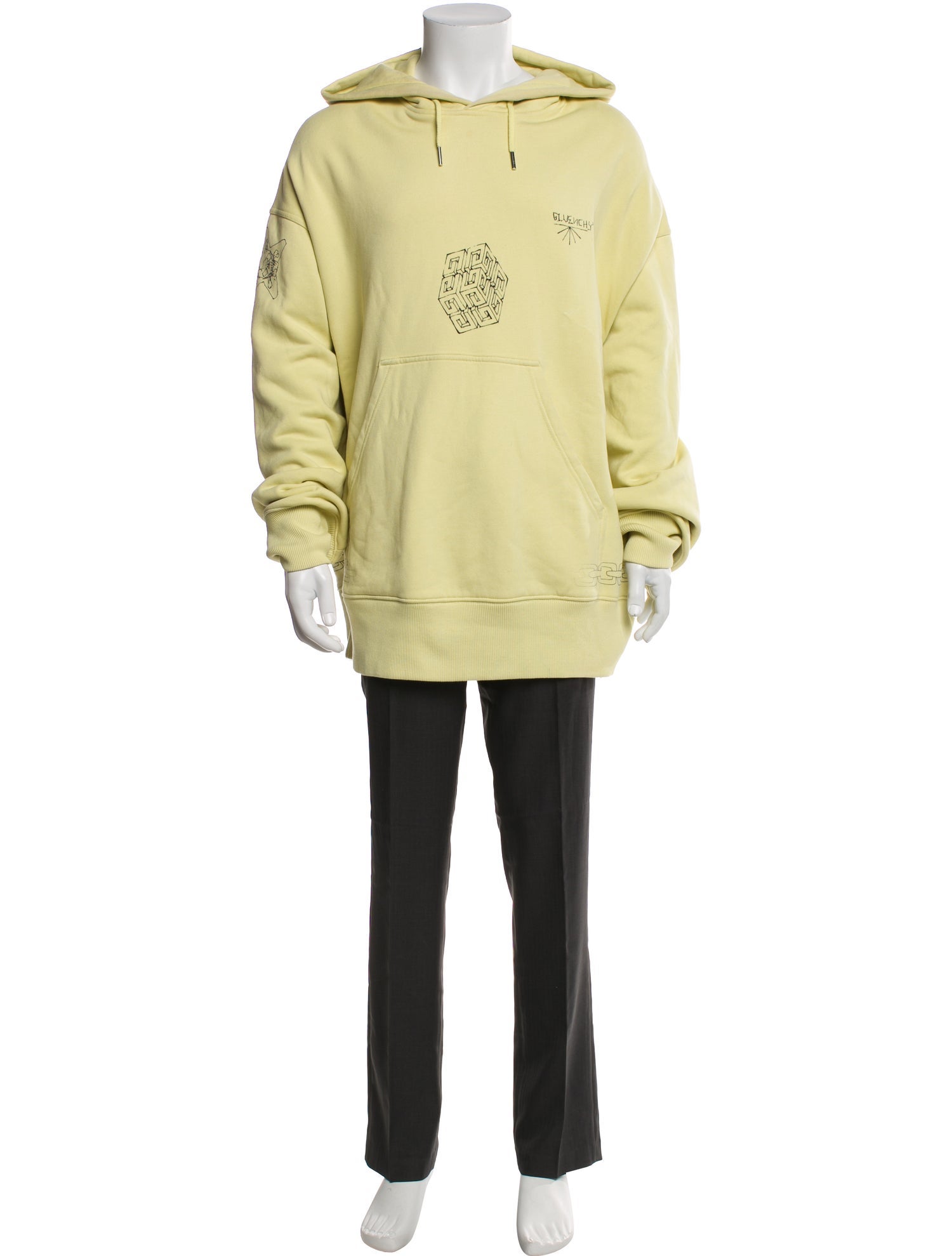 Givenchy Graphic Print Crew Neck Sweatshirt