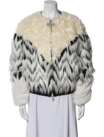 Givenchy Fur Printed Jacket