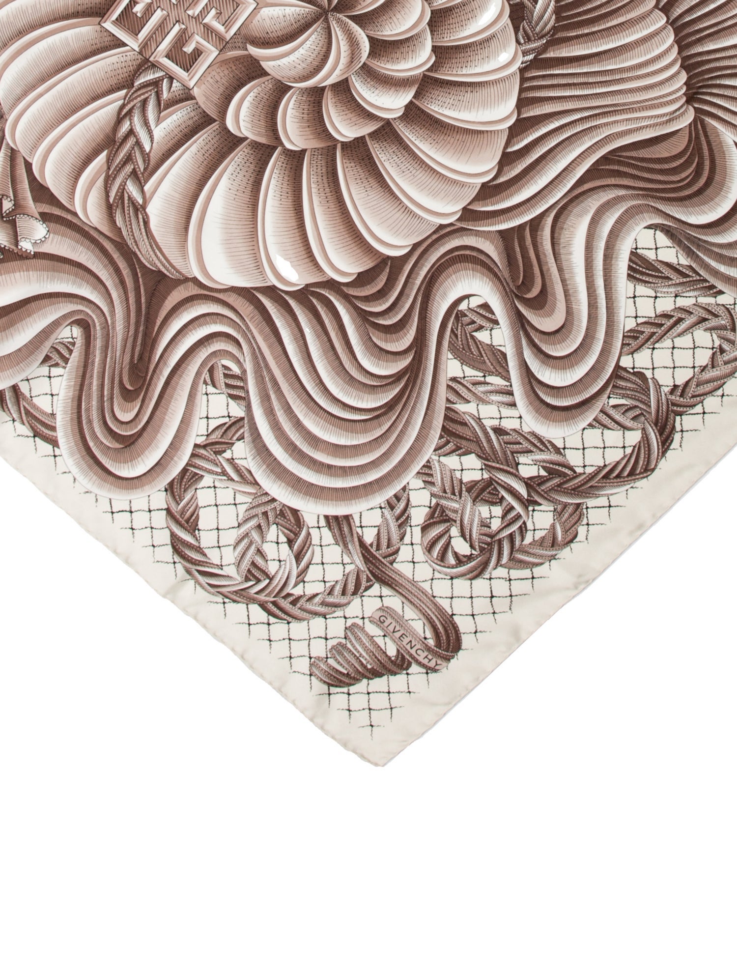 Givenchy Silk Printed Scarf