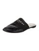Givenchy Leather Graphic Print Mules