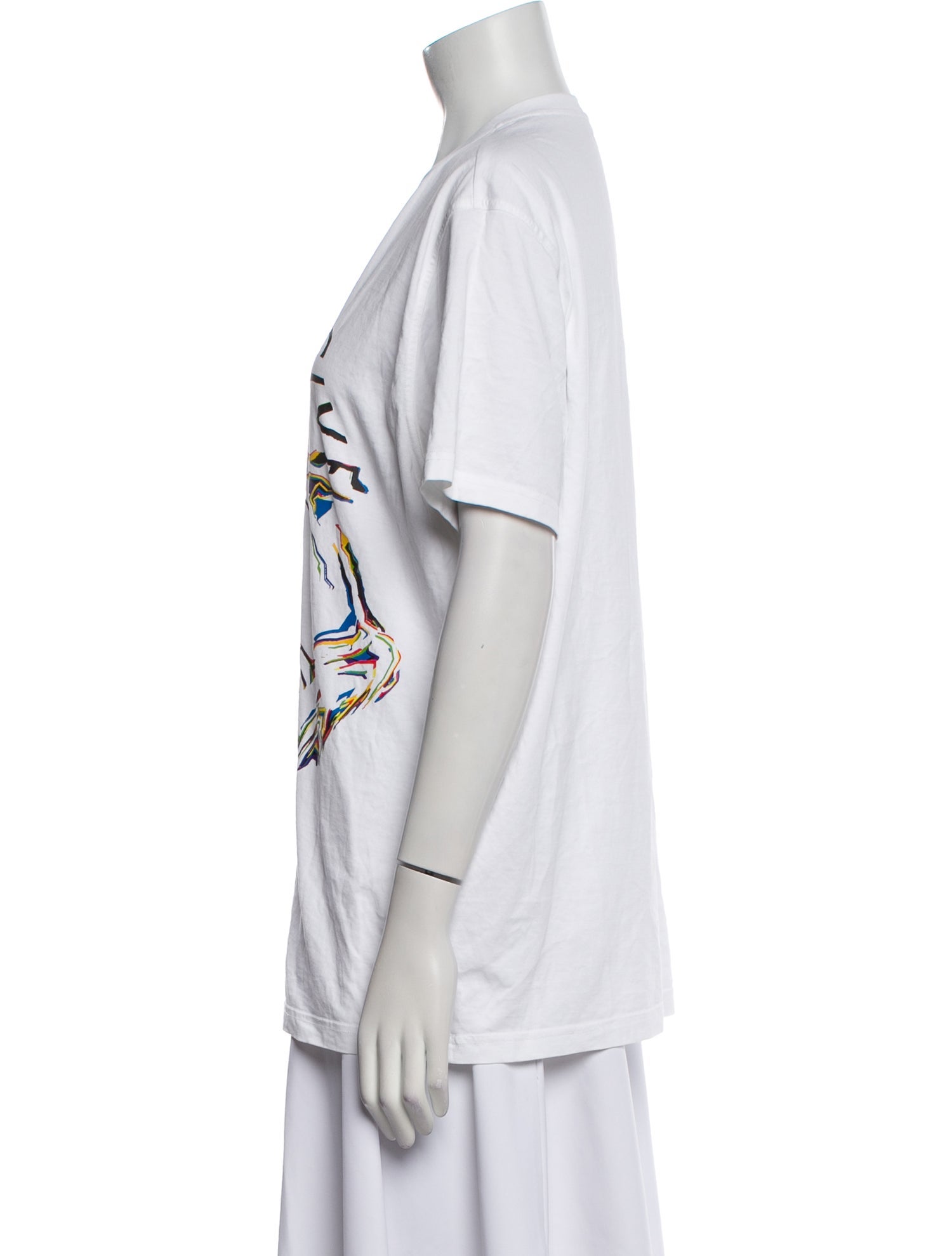 Givenchy Graphic Print Crew Neck T-Shirt