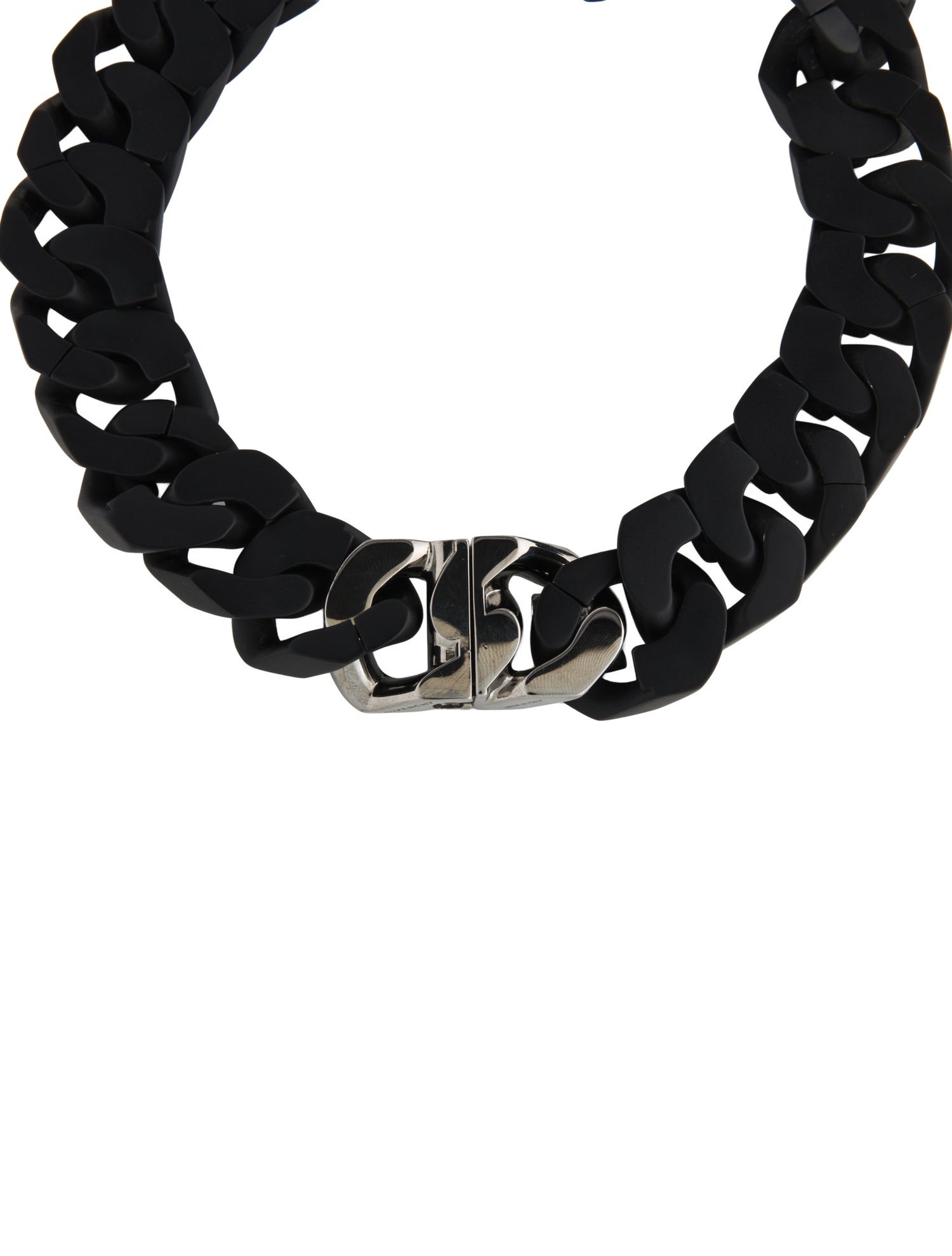 Givenchy Enamel G-Chain Collar Necklace