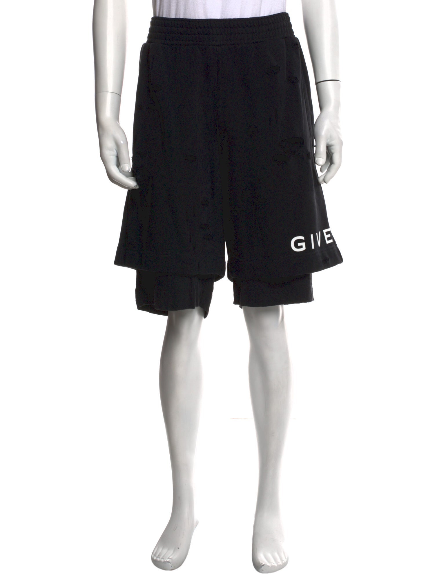 Givenchy Graphic Print Jogger Shorts