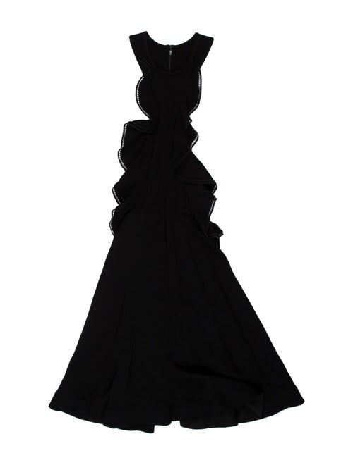 Givenchy Ruffle Embellishment Midi Length Skirt