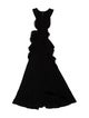 Givenchy Ruffle Embellishment Midi Length Skirt