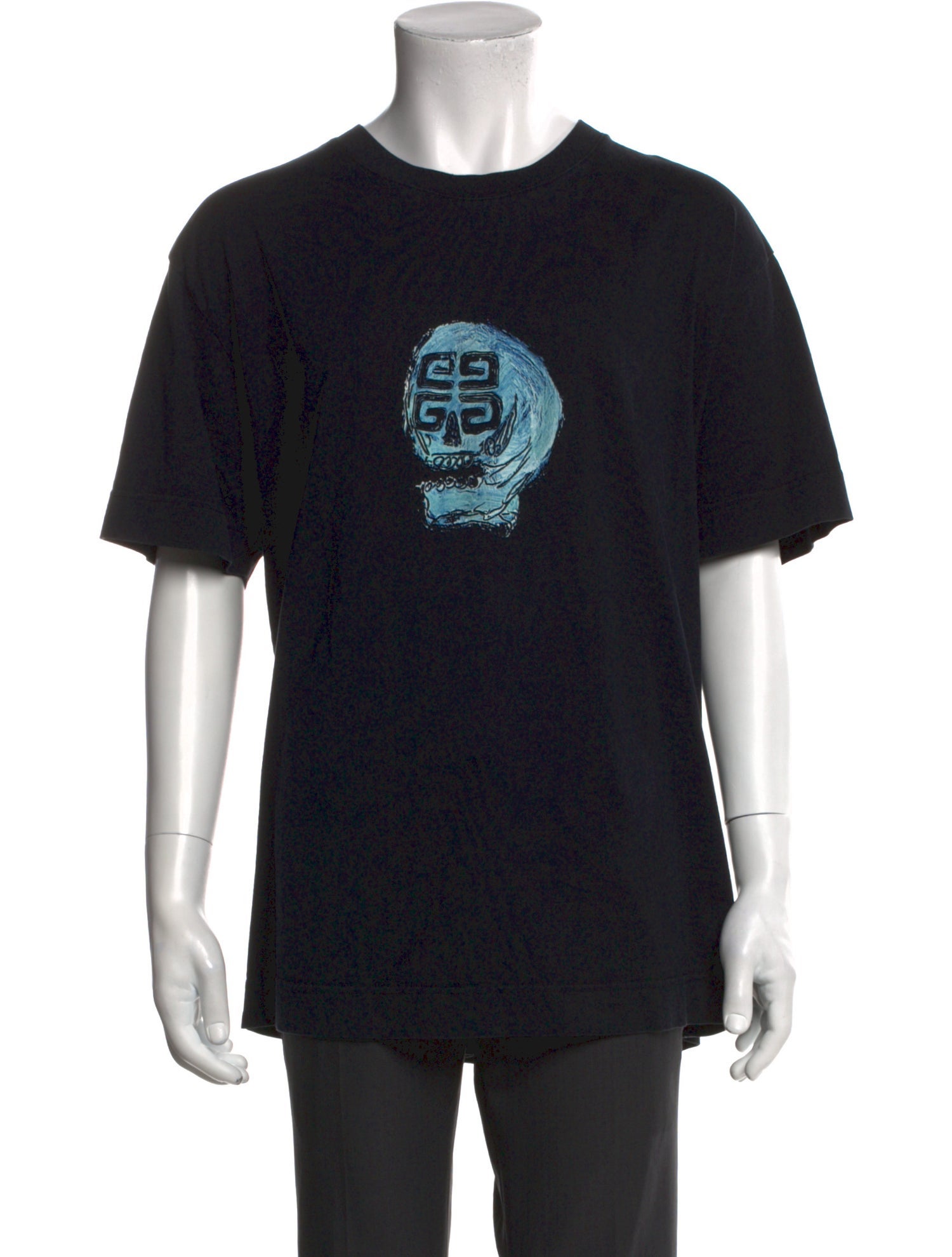 Givenchy Graphic Print Crew Neck T-Shirt