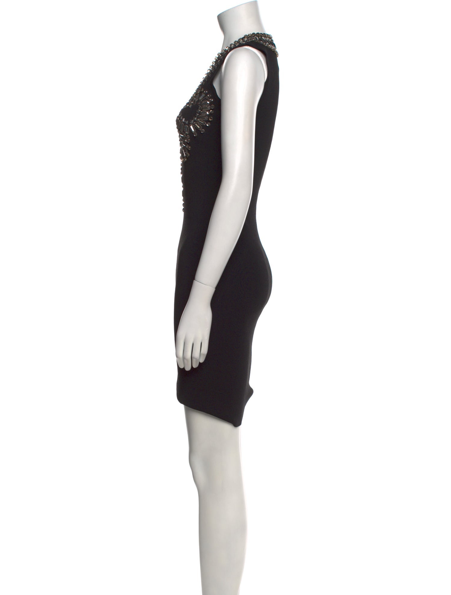 Givenchy V-Neck Mini Dress