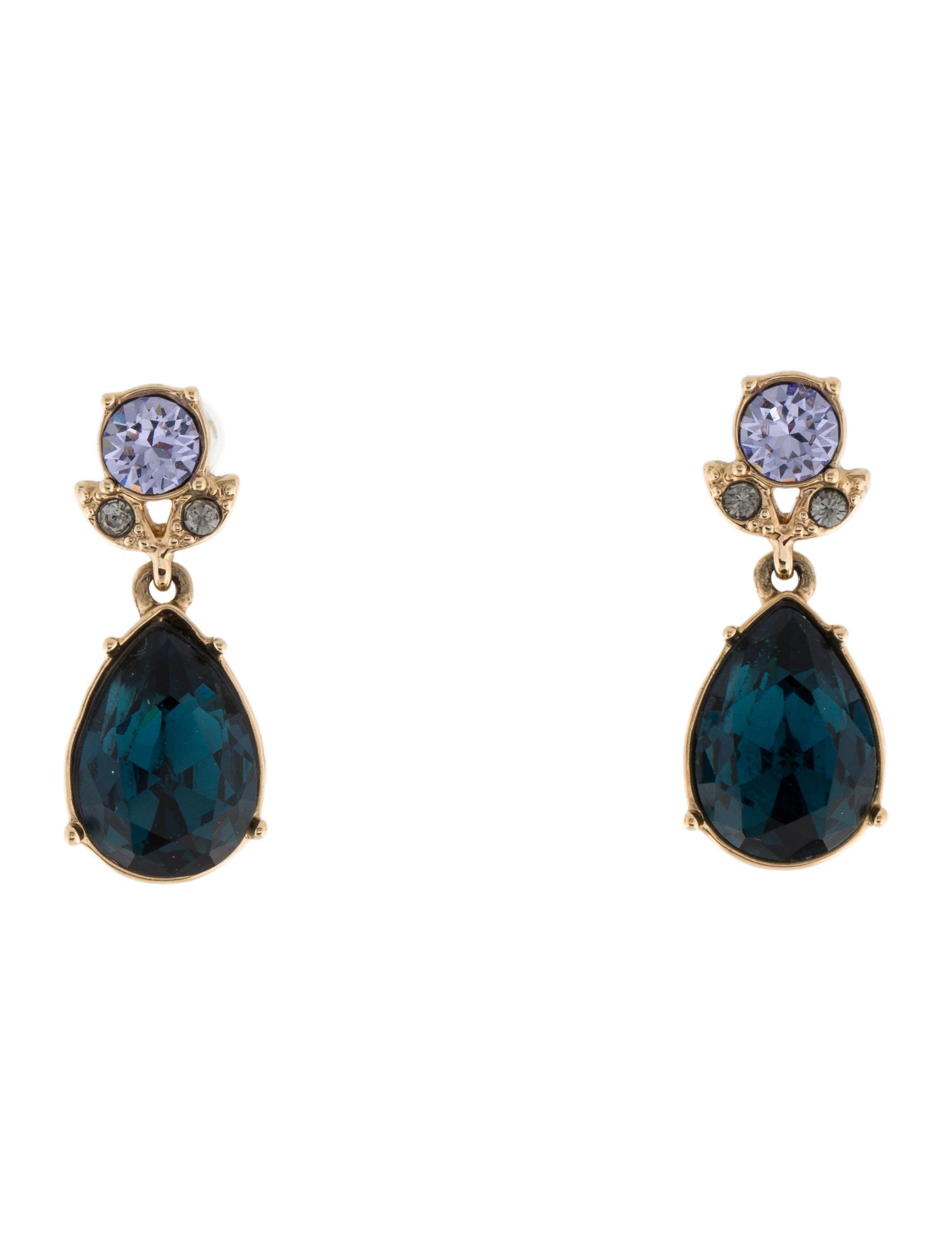 Givenchy Crystal Drop Earrings