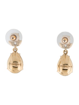 Givenchy Crystal Drop Earrings