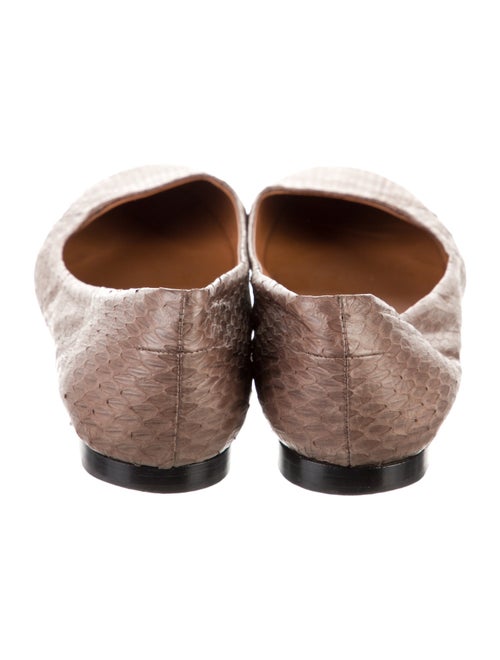 Givenchy Snakeskin Ballet Flats