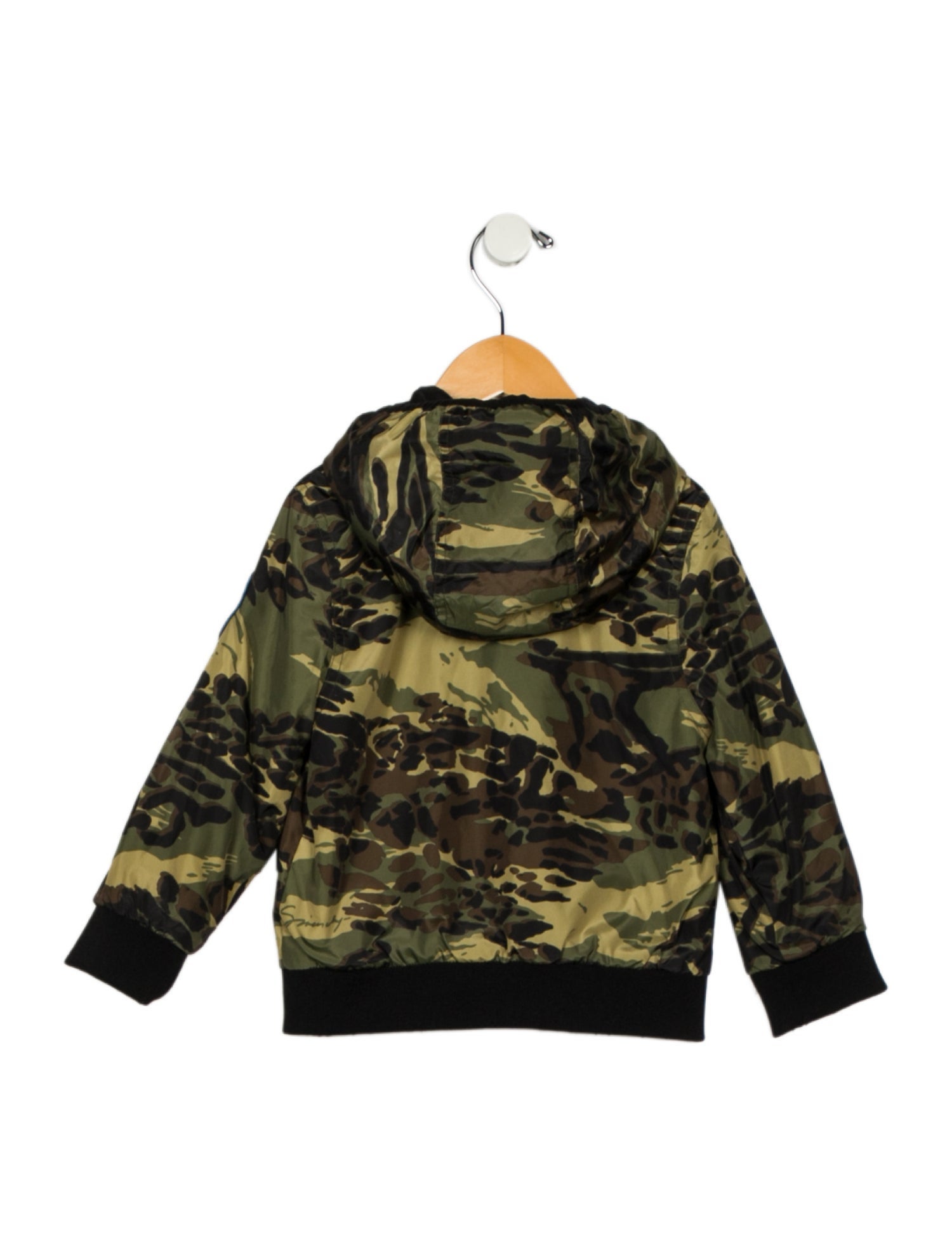 Givenchy toddler boys' green and black jacket