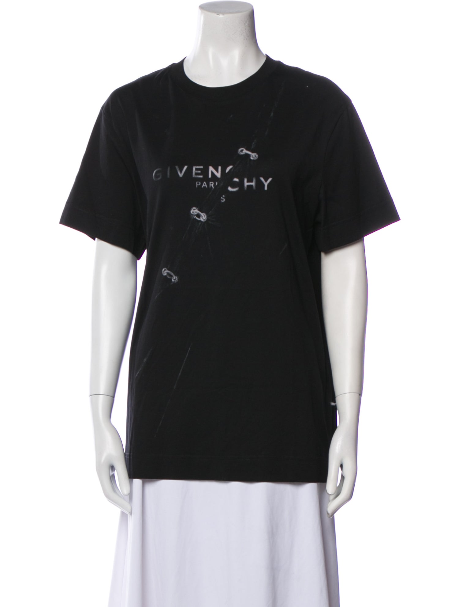 Givenchy Graphic Print Crew Neck T-Shirt